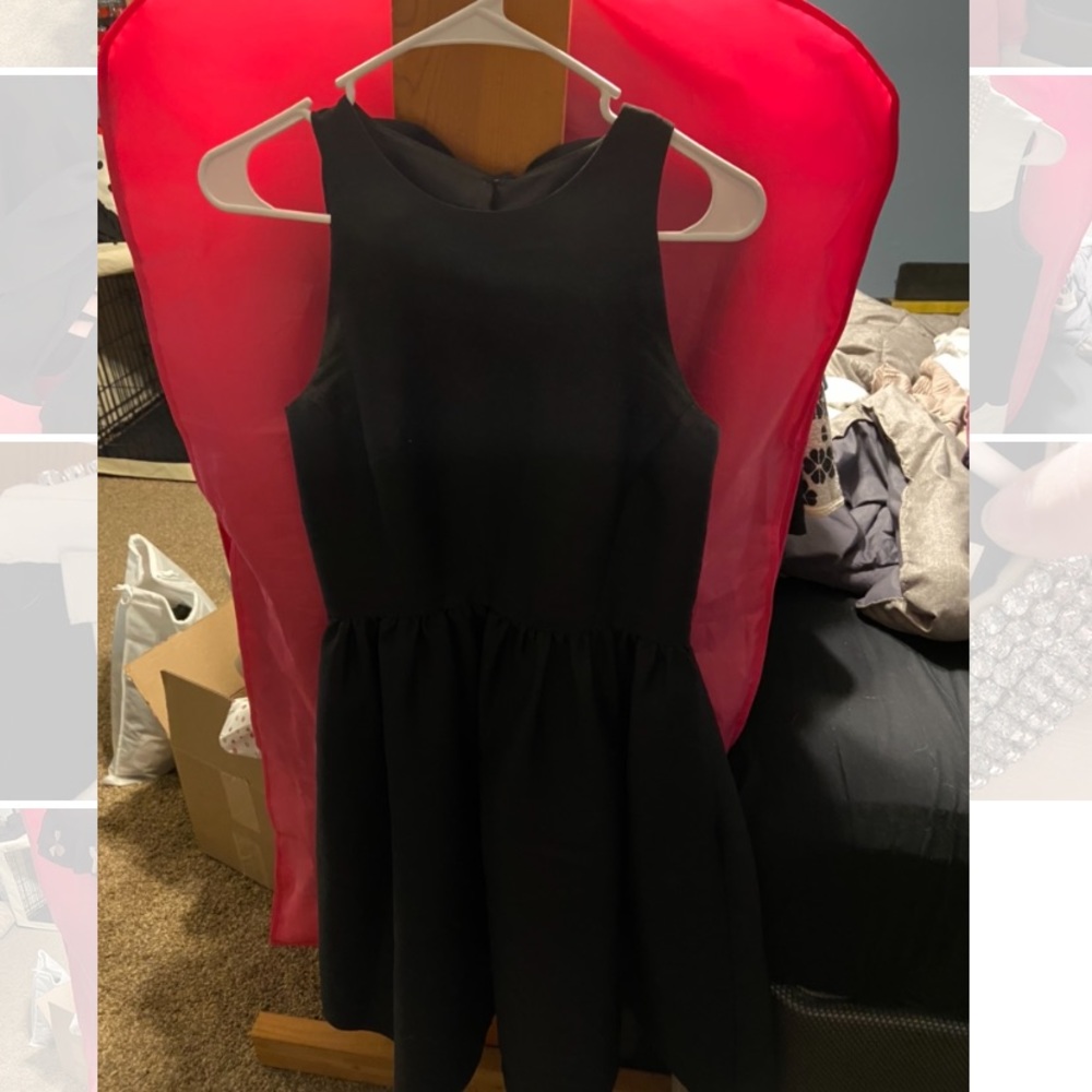 Well loved bow back fit and flare